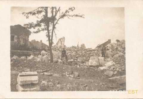 Fey-en-Haye en ruines (Meurthe-et-Moselle)